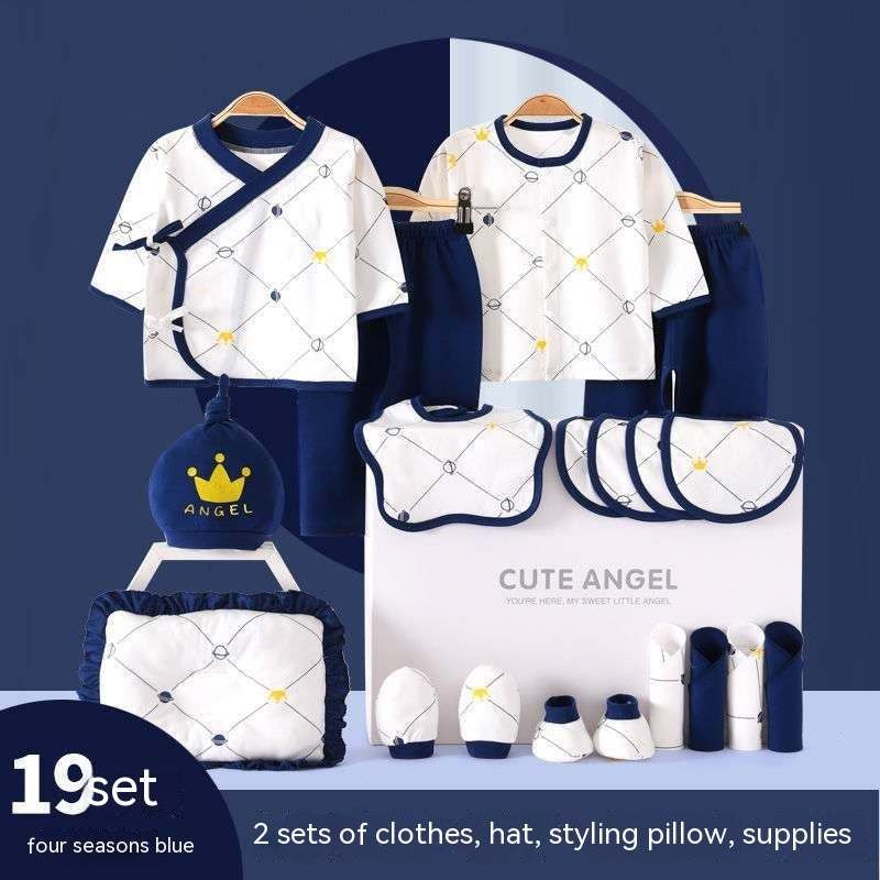 Babies Pure Cotton Newborn Gift Box Suit