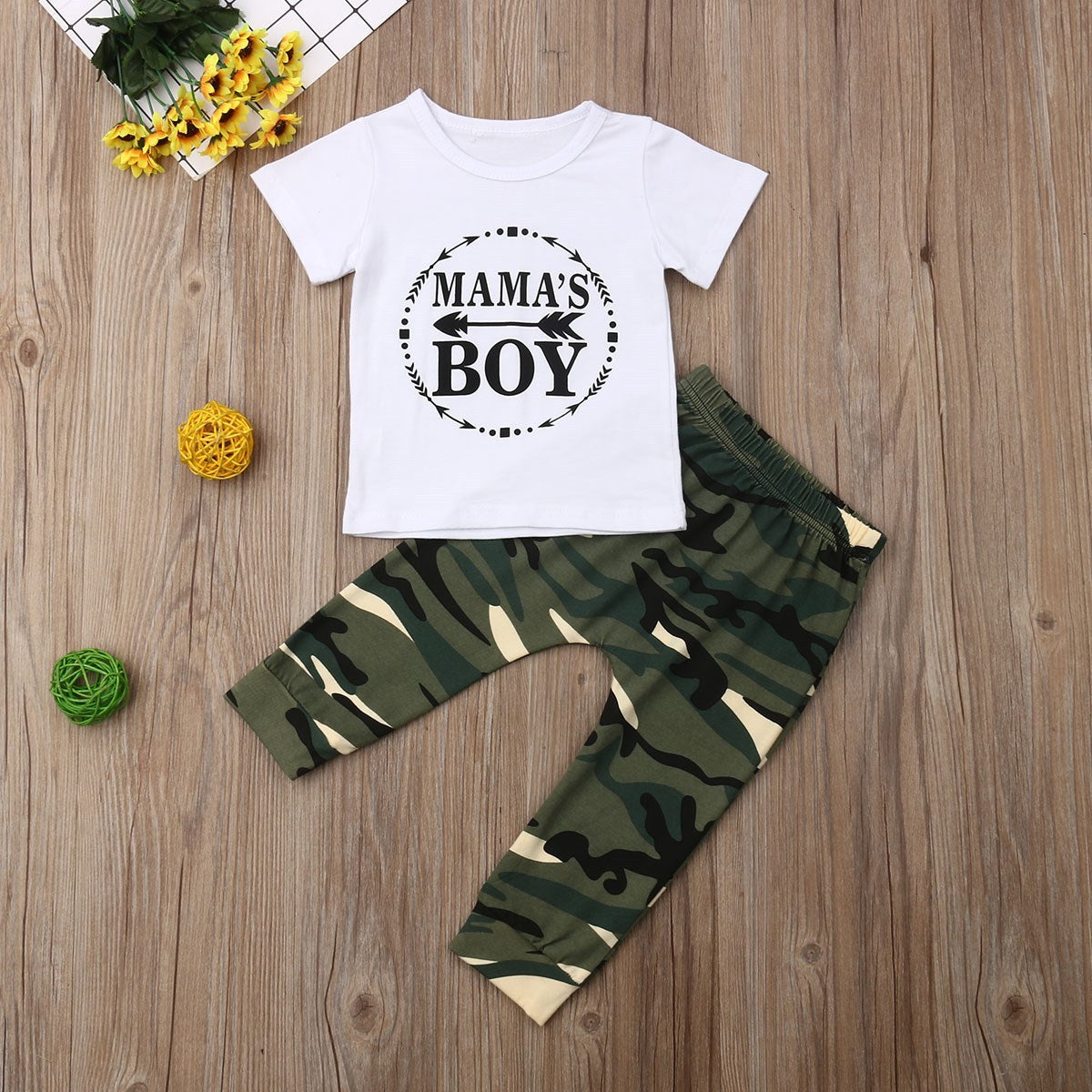 Summer  Boy Clothes, Cotton T-Shirt Pants