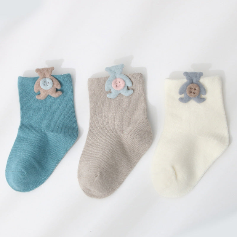 Cartoon Accessories Baby Socks Boneless, Baby Cotton Socks