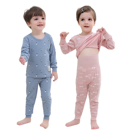 Noah Baby Long Sleeve Cotton Pajamas Set