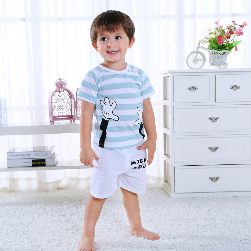 Baby boy summer two-piece suit