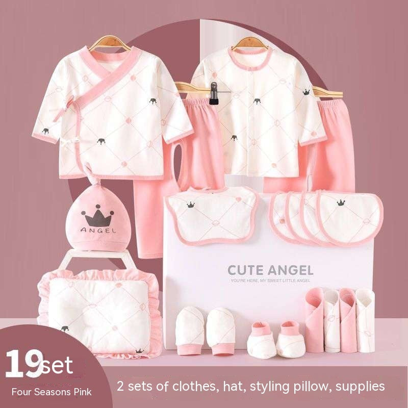 Babies Pure Cotton Newborn Gift Box Suit