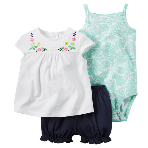 Baby Summer Sleeveless Girl Romper