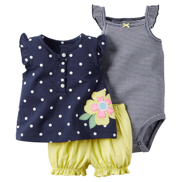 Baby Summer Sleeveless Girl Romper