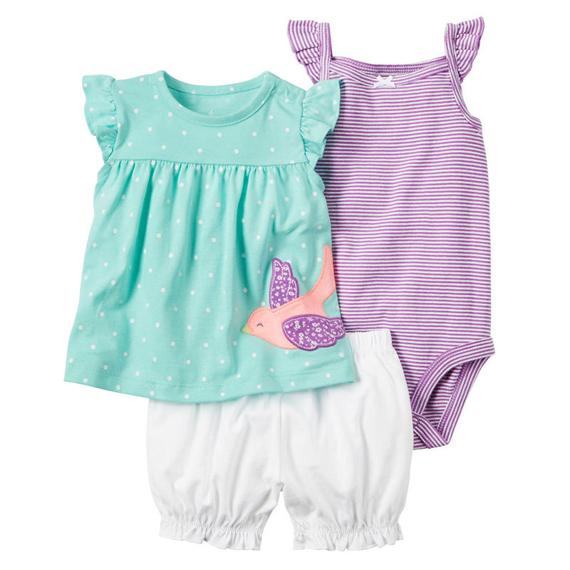 Baby Summer Sleeveless Girl Romper