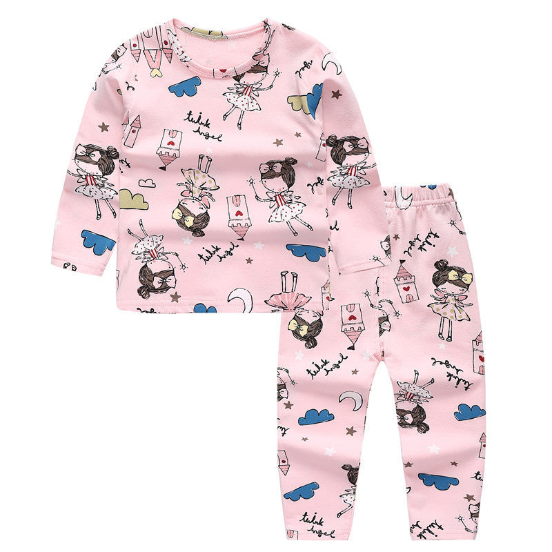 Children's Suit Qiu Yi Long Baby Pajamas