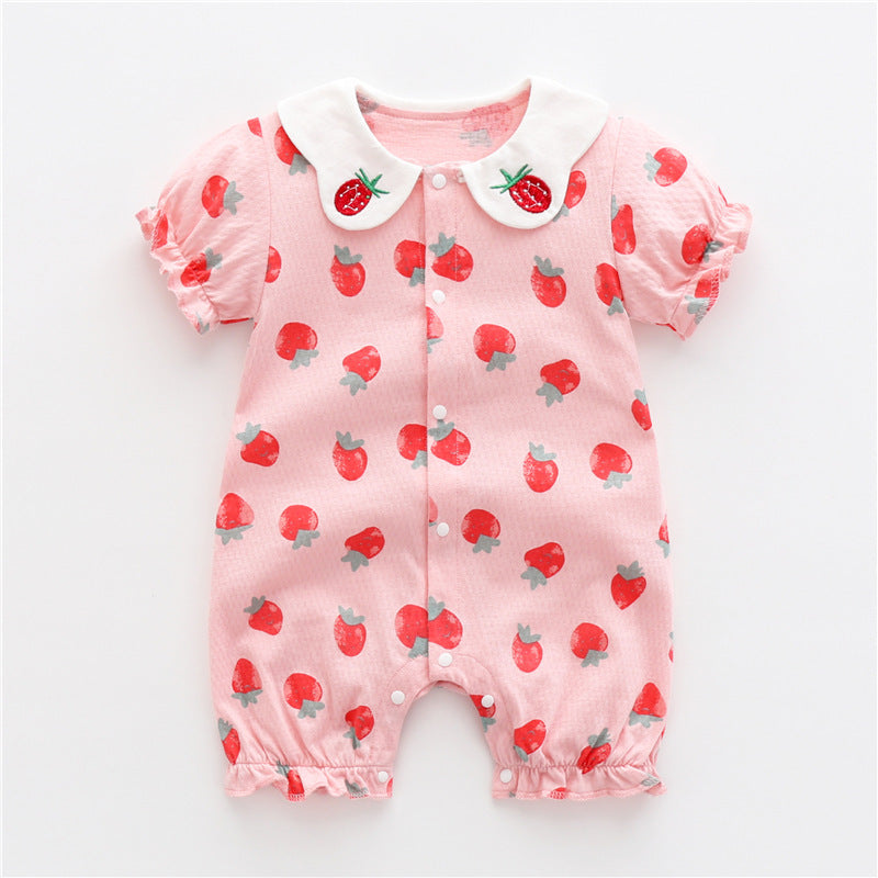 One-piece Summer Thin Baby Boy Romper Pure Cotton