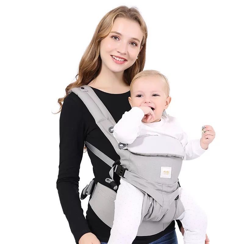 Omnia 360 Baby Sling Wrap Carrier, Cotton Knitted Plain Travel Beach