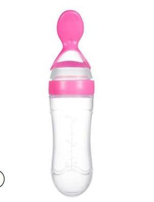 Baby Spoon Bottle Feeder Dropper Silicone Spoons for Feeding Medicine Kids Toddler