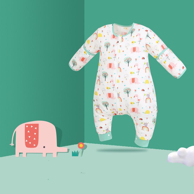 Summer Gauze Thin Baby Pajamas