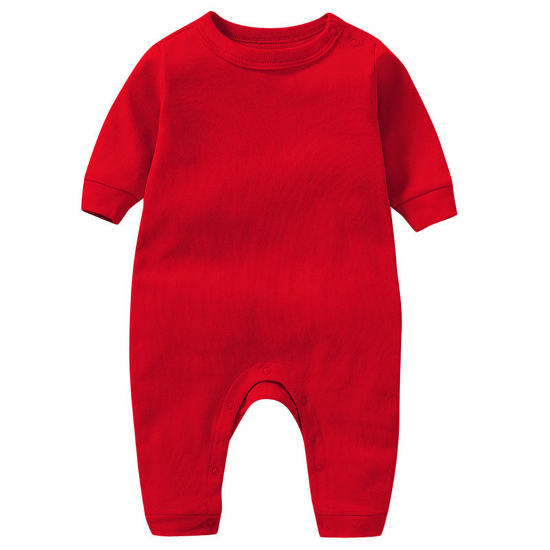 Baby Long-Sleeved Pajamas, Romper, Romper, One-Piece