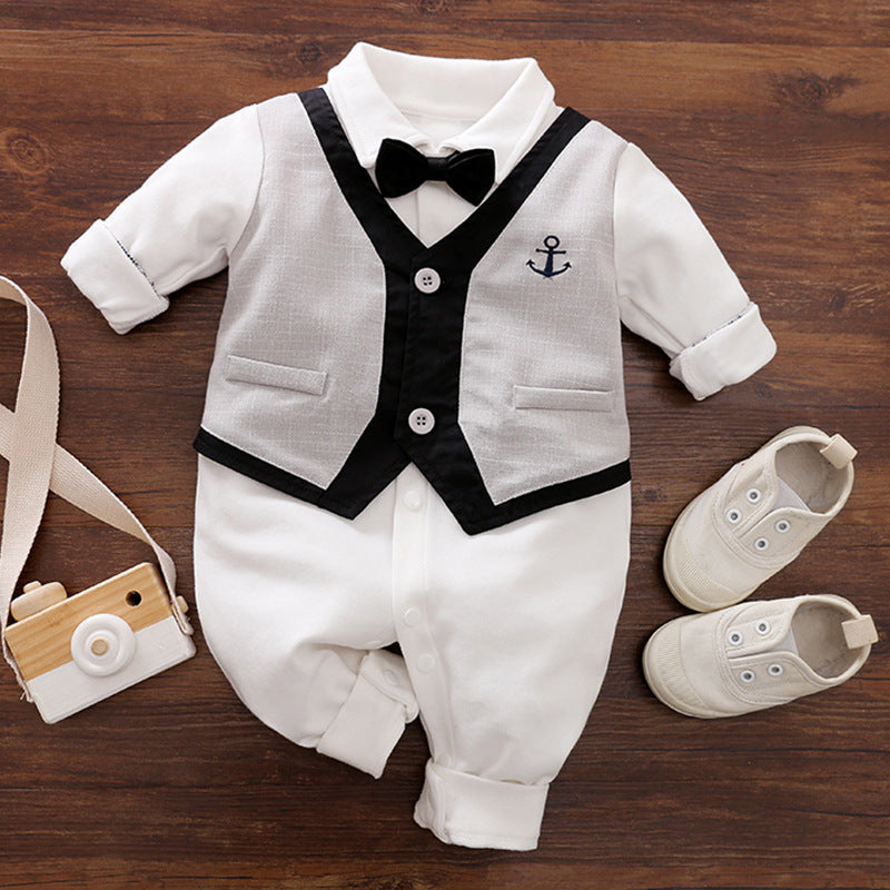 Gentleman's Baby Clothes, Long-sleeved Baby Clothes