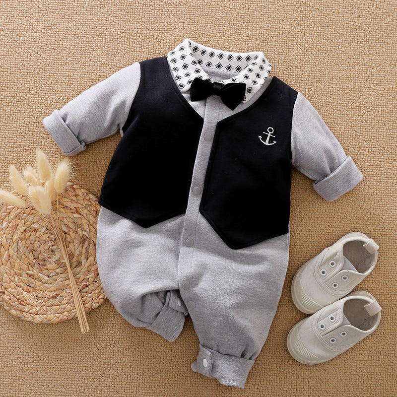 Gentleman's Baby Clothes, Long-sleeved Baby Clothes