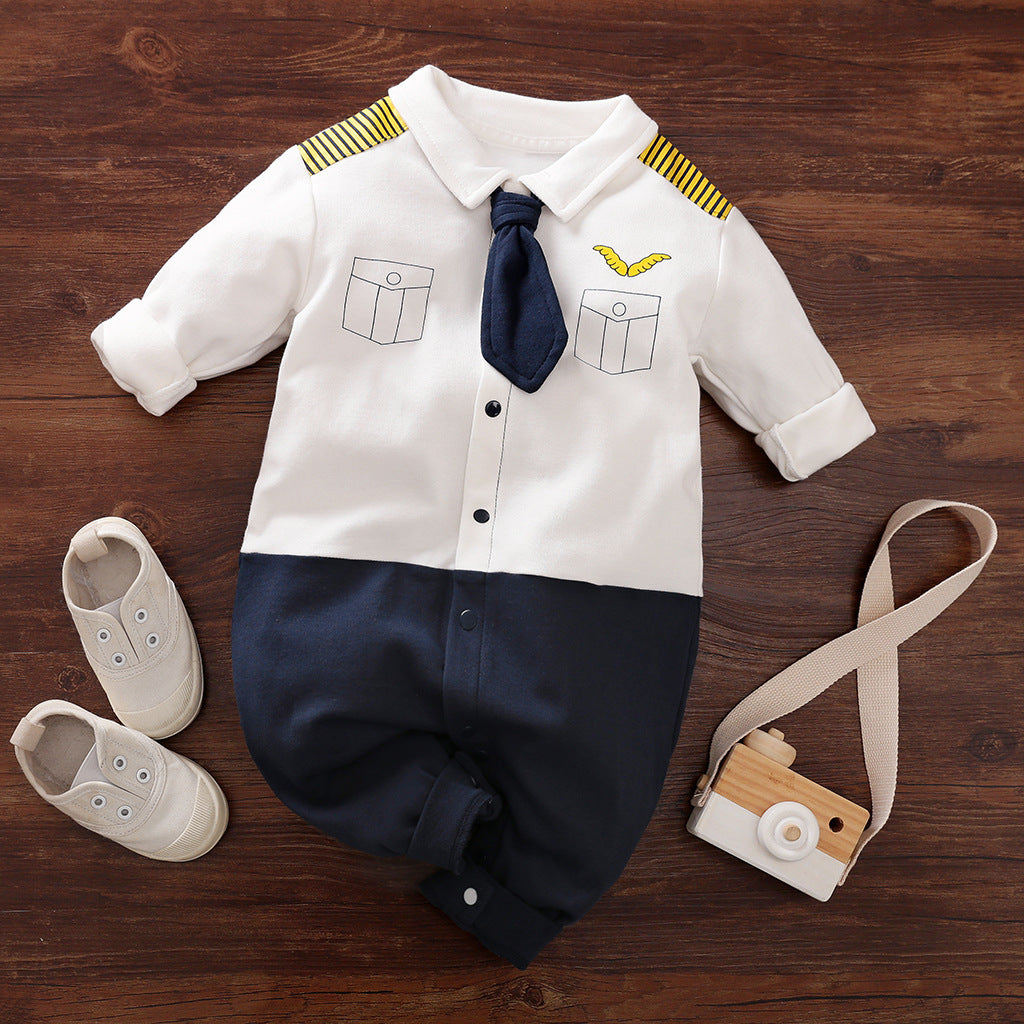 Gentleman's Baby Clothes, Long-sleeved Baby Clothes