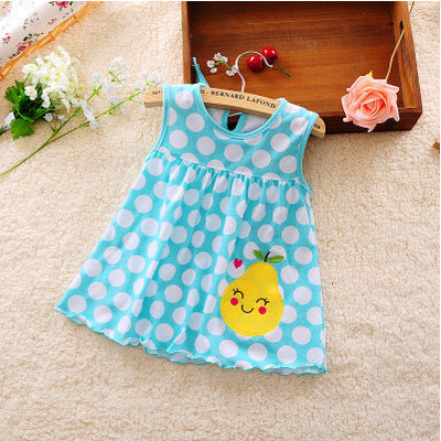 Baby Girl Cotton Vest Princess Dress