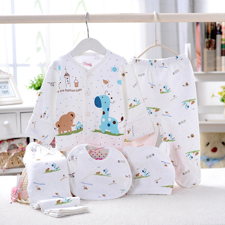 Newborn Underwear Five-piece Suit