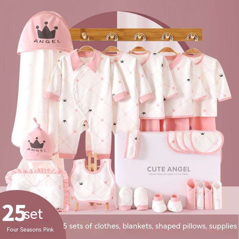 Babies Pure Cotton Newborn Gift Box Suit