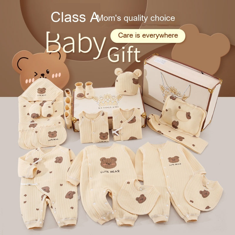 Bear Baby Pure Cotton Clothes Gift Set