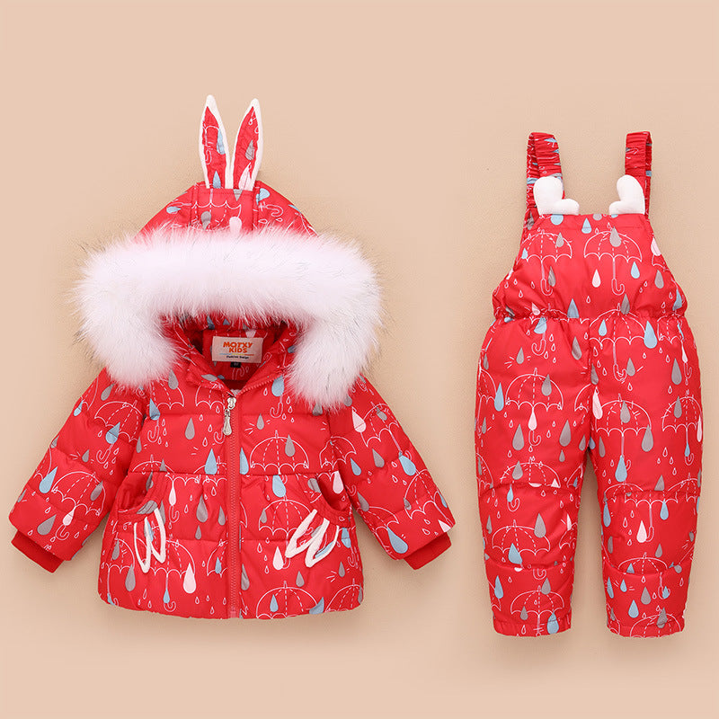 Freja jacket suit, 1-3 year old female baby coat