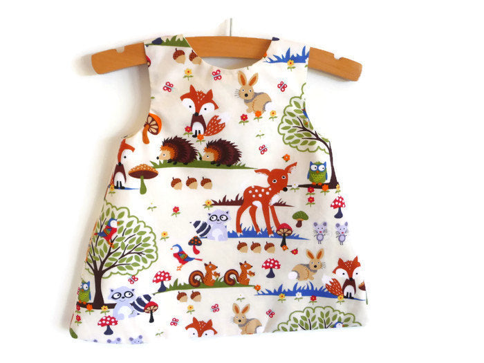 Summer cartoon baby girl suit