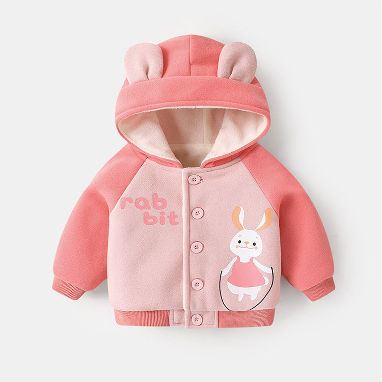 Baby Plus Fleece Hooded Jacket