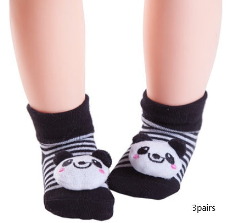 Cute Baby Animal Doll Three-dimensional Socks