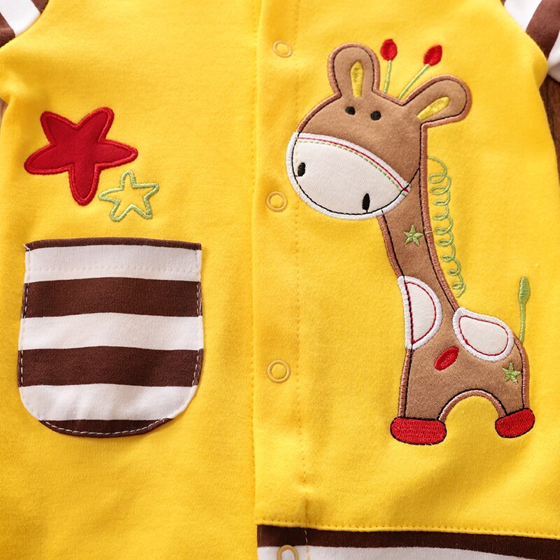 Giraffe baby one-piece clothes for babies