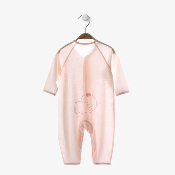 Baby bamboo fiber pajamas