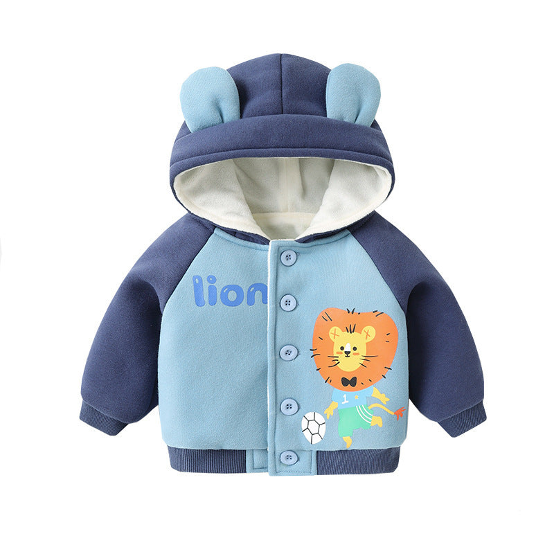 Baby Plus Fleece Hooded Jacket