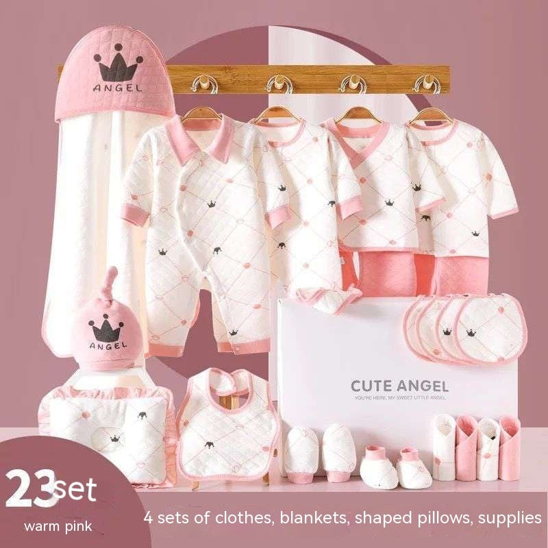 Babies Pure Cotton Newborn Gift Box Suit