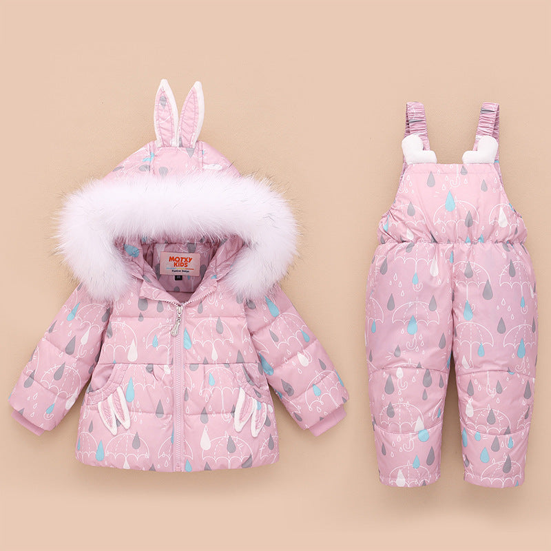 Freja jacket suit, 1-3 year old female baby coat