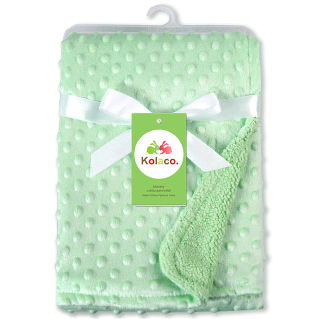 Polar Dot Blanket ForNewborn Baby Swaddle Wrap Envelope