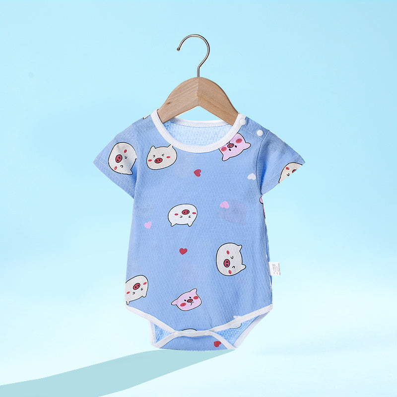 Summer Jumpsuit Newborn Clothes Thin Section