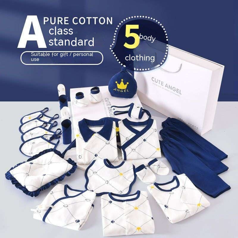 Babies Pure Cotton Newborn Gift Box Suit