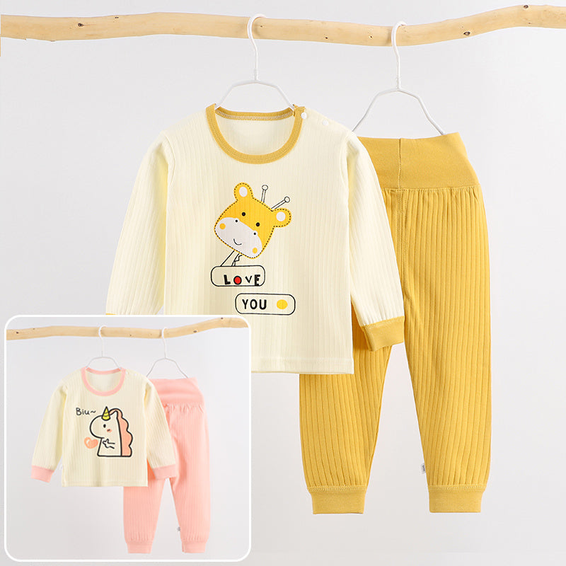 Super Foreign Male Baby Autumn Clothes Long Trousers Pajamas