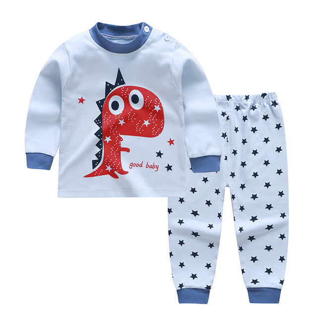 Autumn And Winter Pajamas, Baby Autumn Clothes, Long Trousers, Girls' Home Clothes