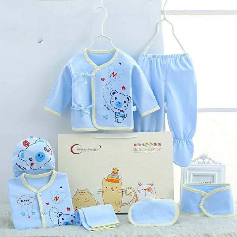 Pure Cotton Newborn Gift Box Set