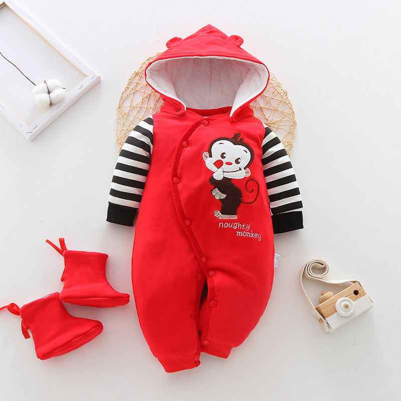 Baby autumn and winter thickening clothes