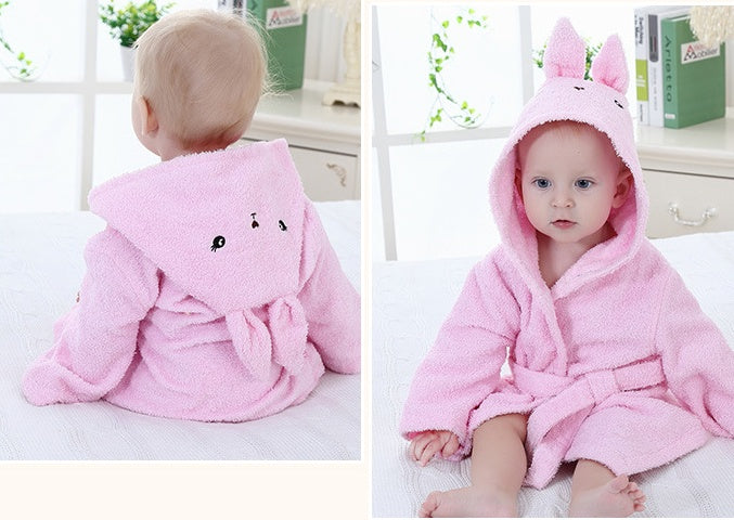 Cartoon Cute Animal Modeling Baby Bath Towel