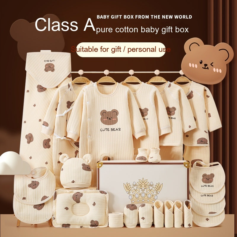 Bear Baby Pure Cotton Clothes Gift Set