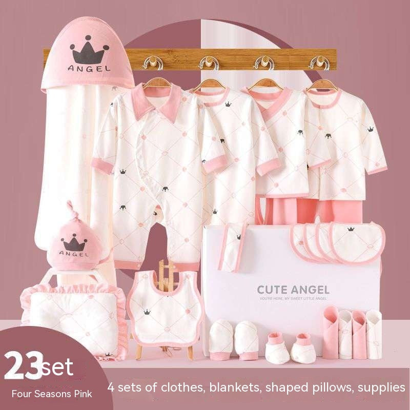 Babies Pure Cotton Newborn Gift Box Suit