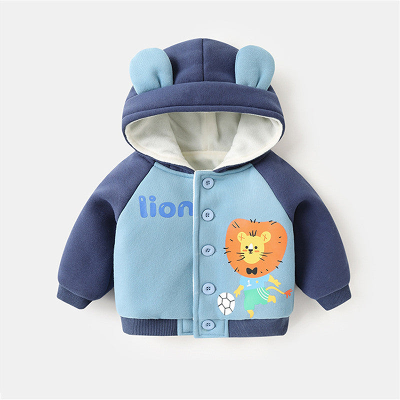 Baby Plus Fleece Hooded Jacket