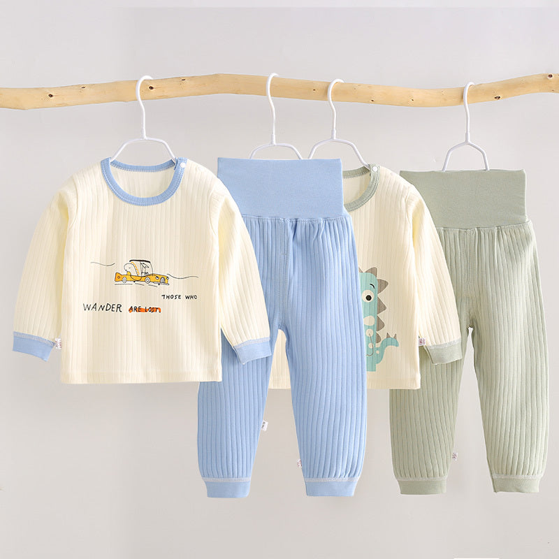 Super Foreign Male Baby Autumn Clothes Long Trousers Pajamas