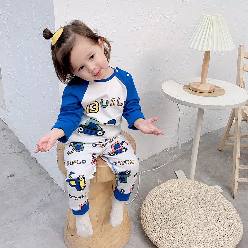 Online Celebrity Children's Autumn Clothes