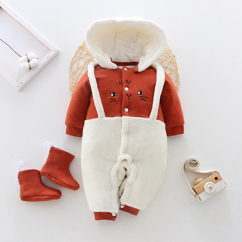 Baby autumn and winter thickening clothes