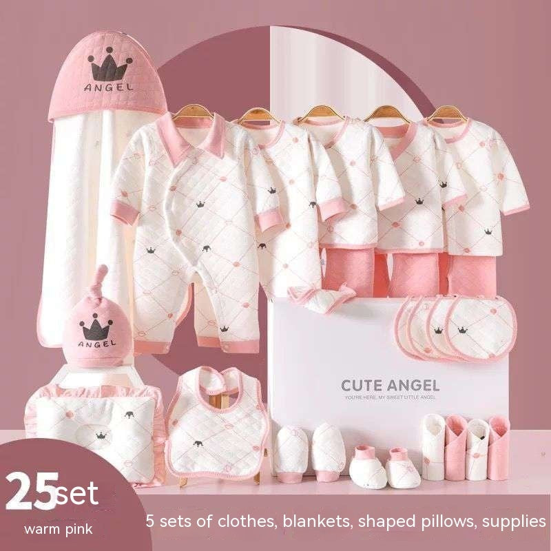 Babies Pure Cotton Newborn Gift Box Suit