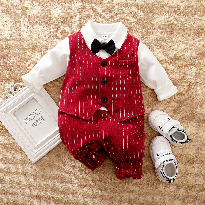 Baby Autumn Clothing Boy Rompers