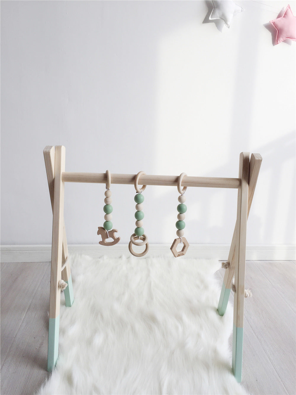 Newborn baby fitness frame