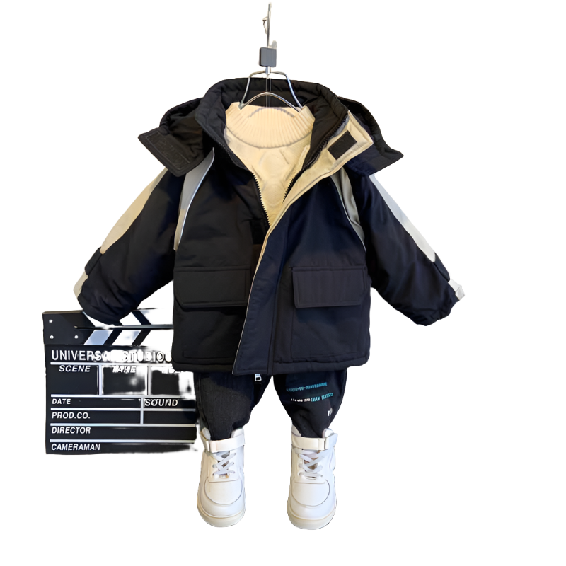 Lucas Winter Camouflage Padded baby Jacket