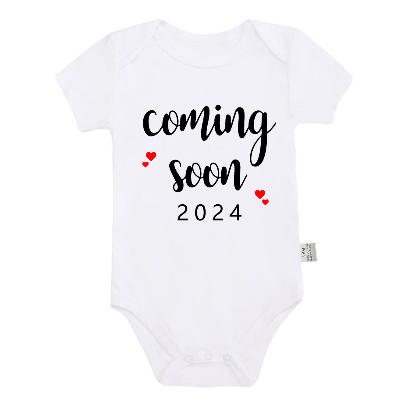 Announced Pregnancy 2024 Newborn Baby Romper Pure Cotton Rompers